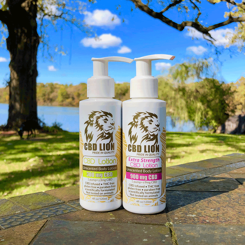 CBD Lotion 900mg and 300mg