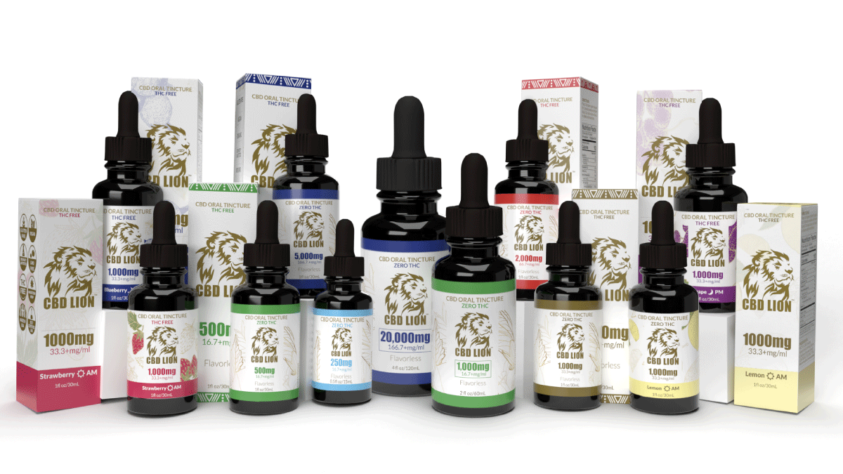 Full Line CBD Oil Tincutres