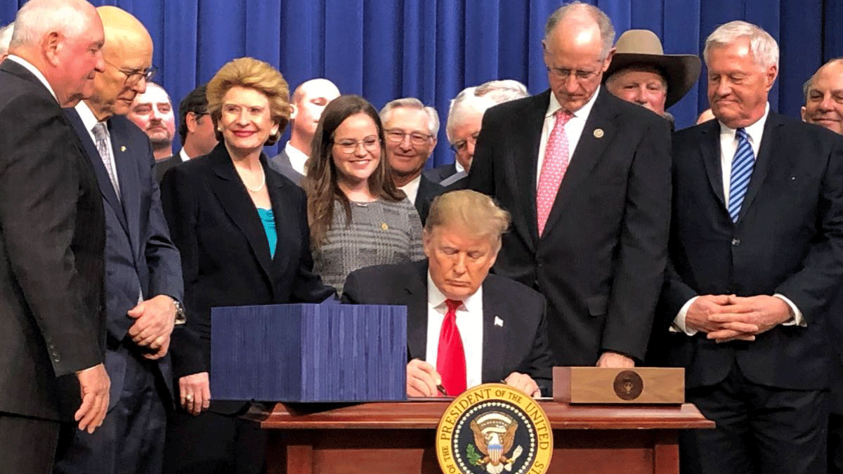 President Trump Signs Farm Bill